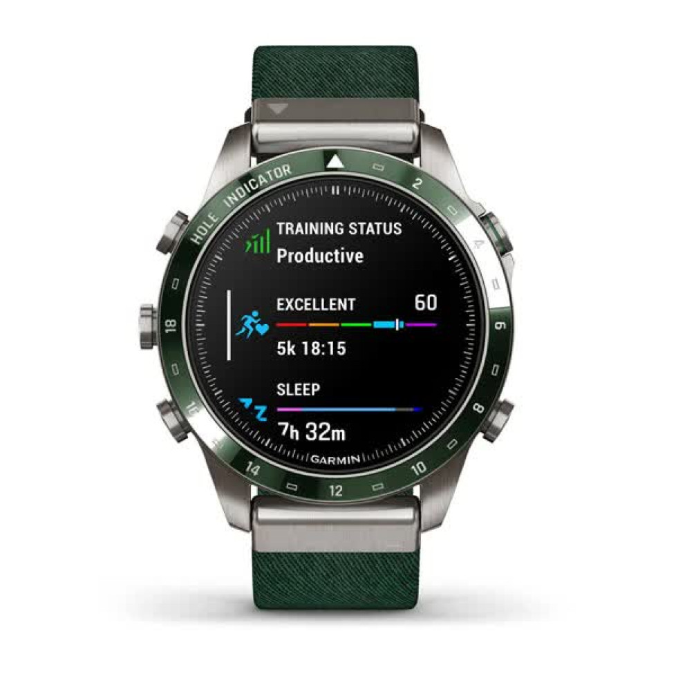 Смарт-годинник Garmin MARQ Golfer (Gen 2). Зелений 6
