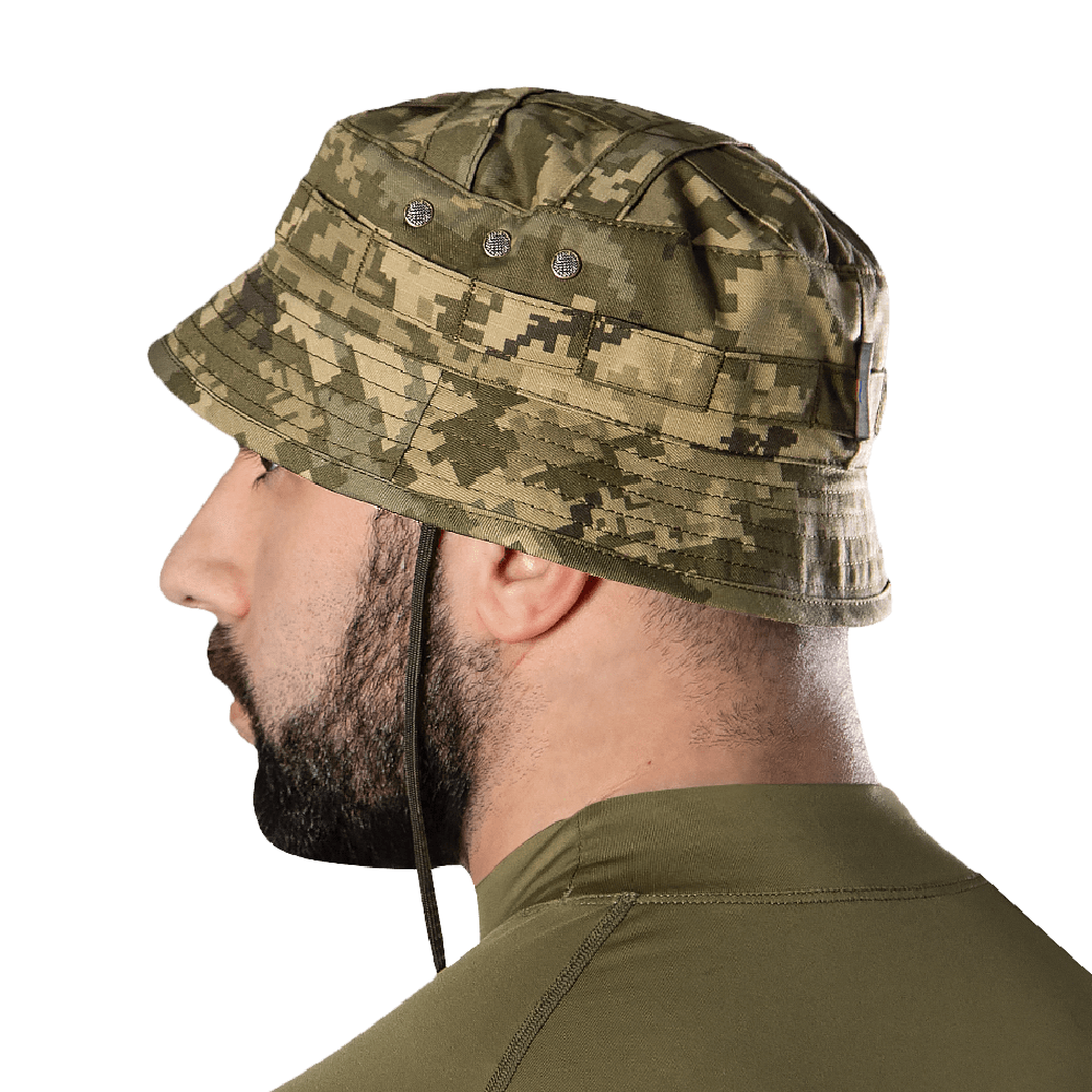 Панама тактическая Combat Twill Camotec. Хлопок и полиэстер. Пиксель (мм-14) 2