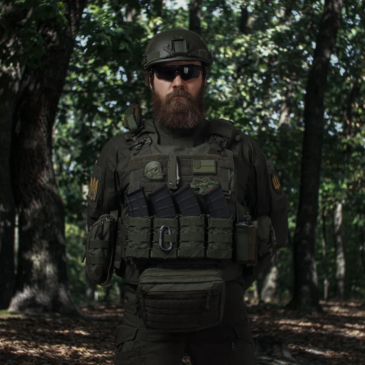 Комплект спорядження Vest Full (based on IBV) L/XL 2-го класу захисту. Олива 2