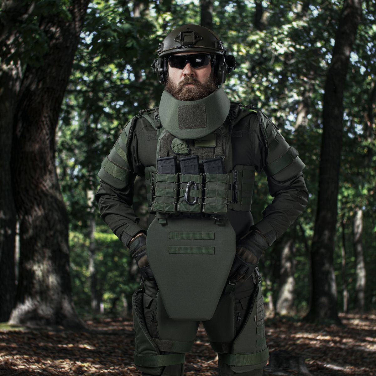 Бронекостюм TAG Pro Level II (Tactical Armored Gear). Клас захисту – 2. Олива 3