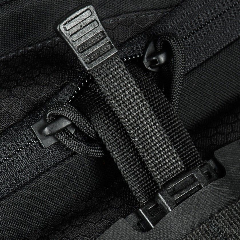 Сумка M-Tac Sling Pistol Bag Elite Hex з липучкою. Чорний мультикам 3