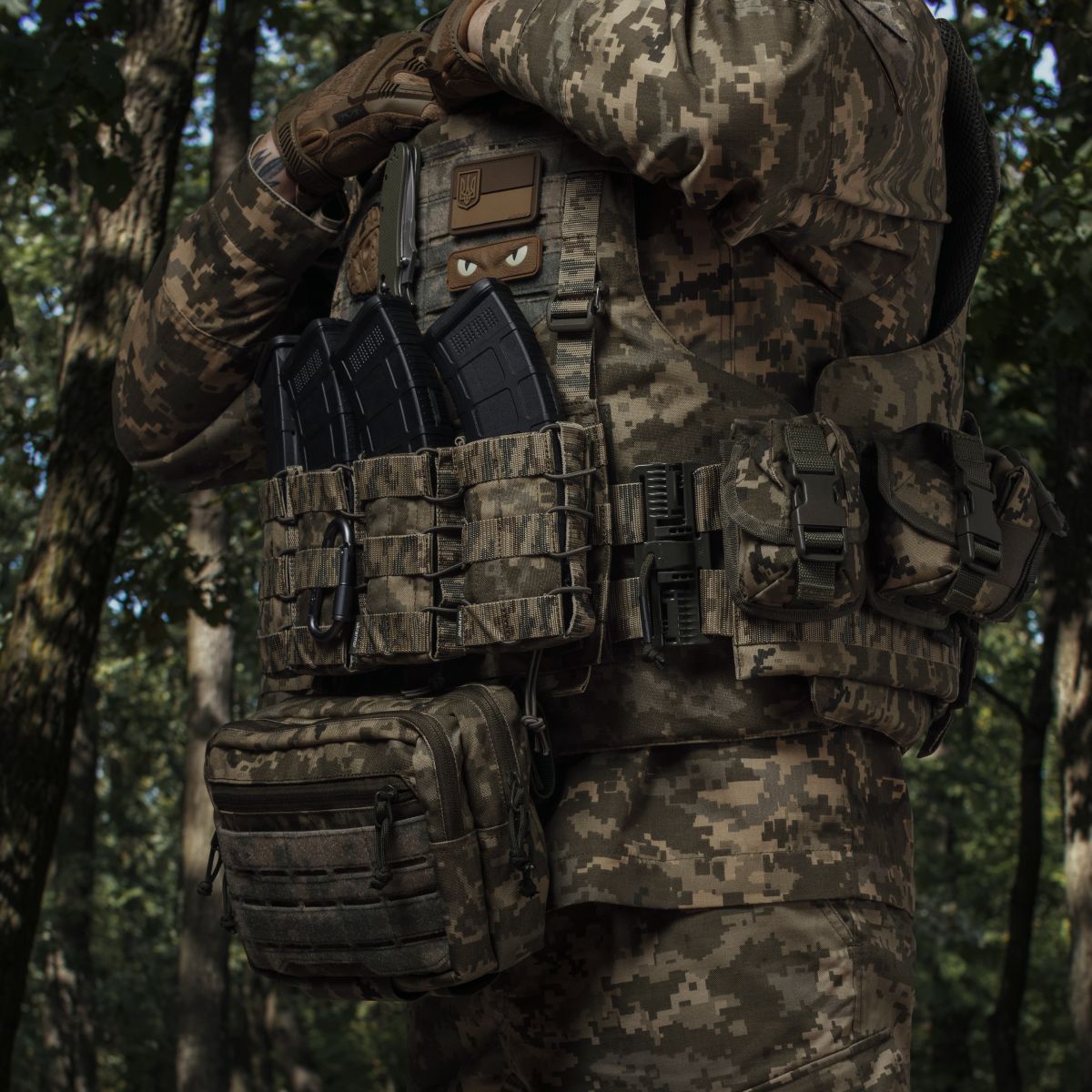Комплект снаряжения Vest Full (based on IBV) L/XL 2-го класса защиты. Пиксель(мм-14) 5