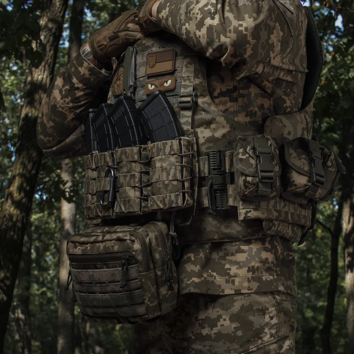 Комплект спорядження Vest Full (based on IBV) L/XL 2-го класу захисту. Піксель(мм-14) 5