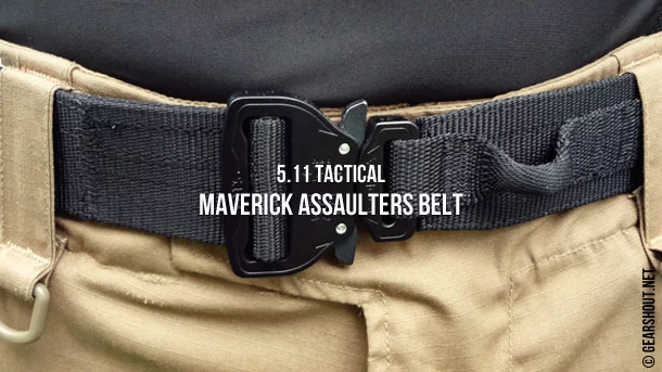 Ремень тактический 5.11 Tactical® Maverick Assaulters Belt. Черный. Размер L. 5