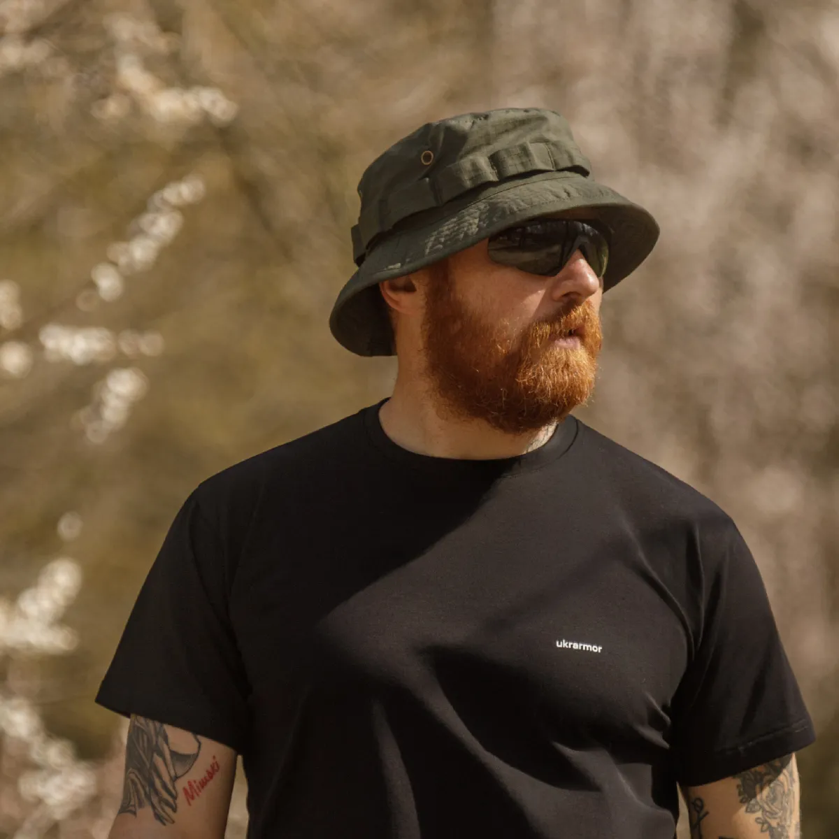 Панама тактическая Combat Hat (TDU ripstop). Цвет Олива 2
