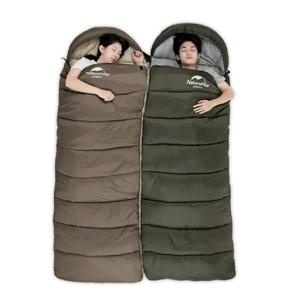 Спальний мішок Naturehike U250 (6°C до -10°C). Правий. Коричневий 2
