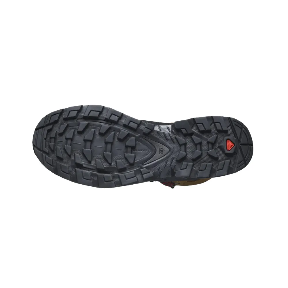 Черевики Salomon Quest 4 Gore-tex. Койот/червоний 6