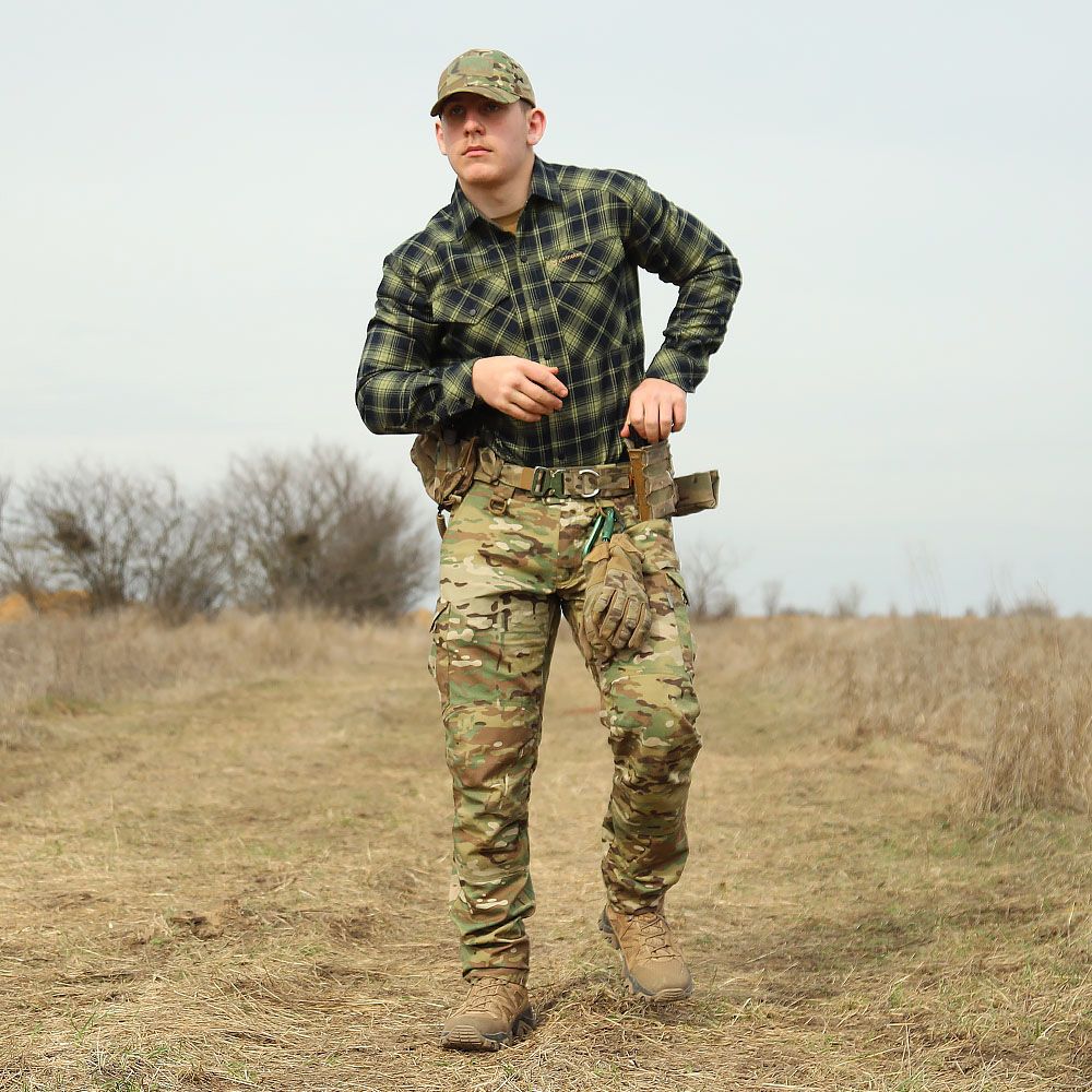 Сорочка «Буревій» (Logo Tan), Camotec. Lime Green/Navy 5 Сорочка «Буревій» (Logo Tan), Camotec. Lime Green/Navy 5