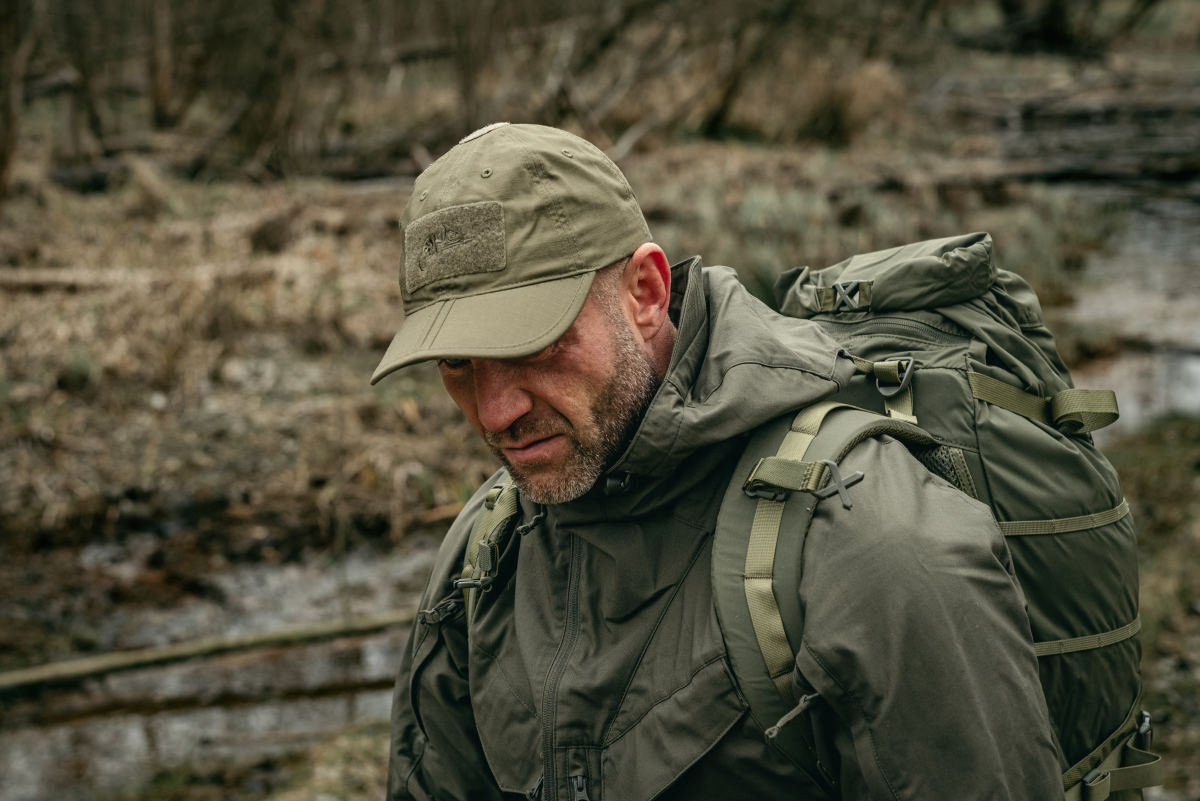 Кепка (бейсболка) Helikon-Tex Folding - PolyCotton Ripstop. Зелений 5