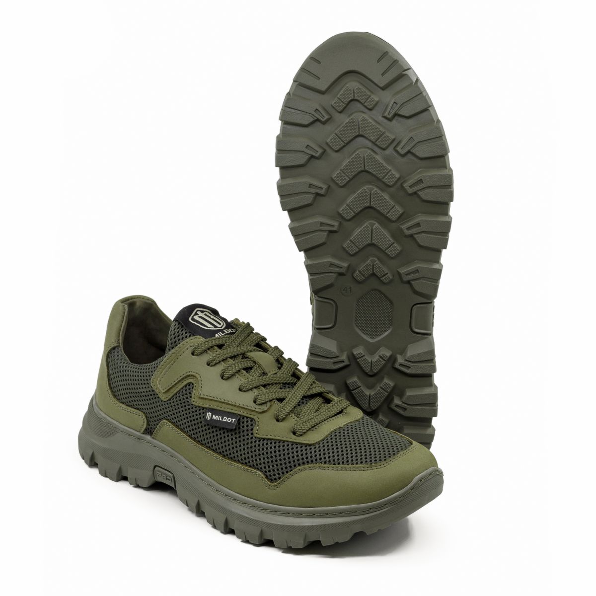 Кроссовки тактические Milbot Rush GTX. Олива 6