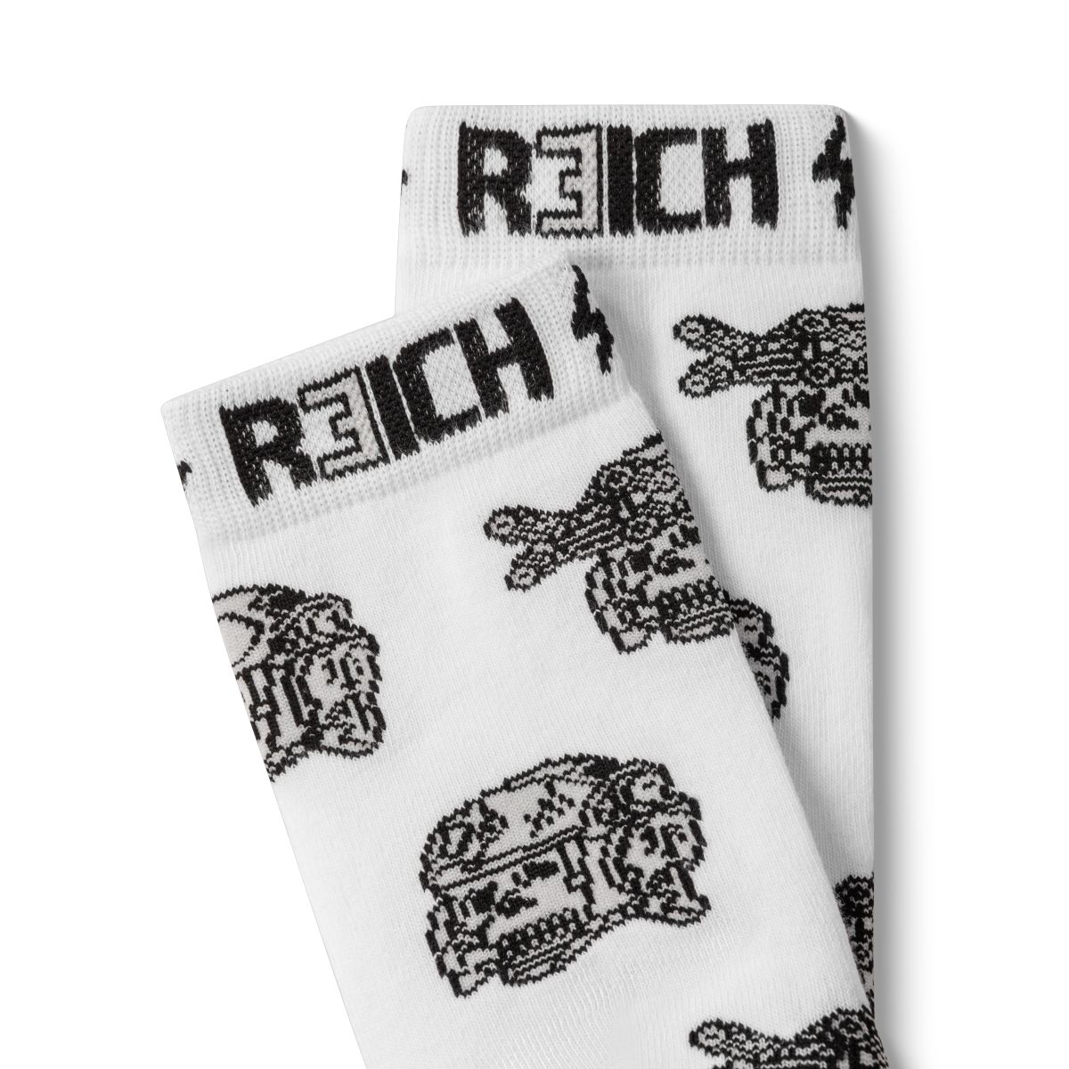 Носки R3ICH "Skull Operator" 41-45. Белый 4