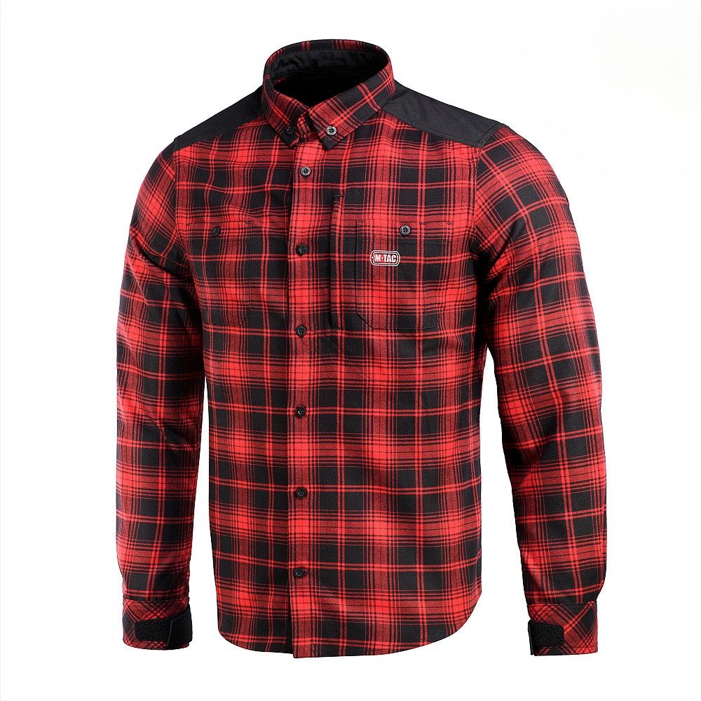 Рубашка M-Tac Redneck Shirt. Красный/Черный