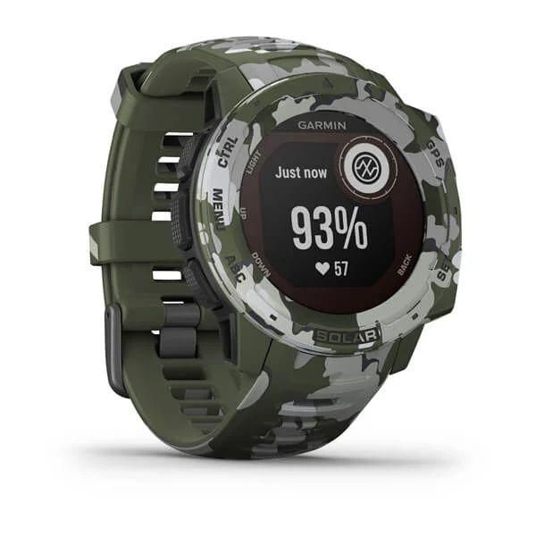 Смарт-годинник Garmin Instinct Solar Lichen Camo. Камуфляж 4