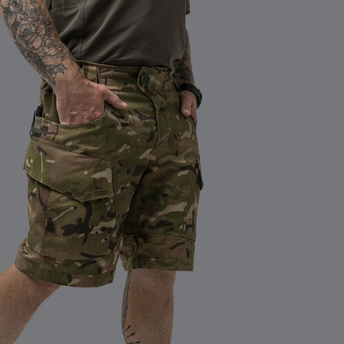 Шорти тактичні BDU Shorts I (колір Мультикам), розмір XL 7