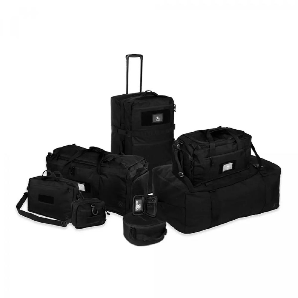 Транспортна сумка Transall A10 Equipment® на 120 л. Вологостійка, на колесах. Чорний 8