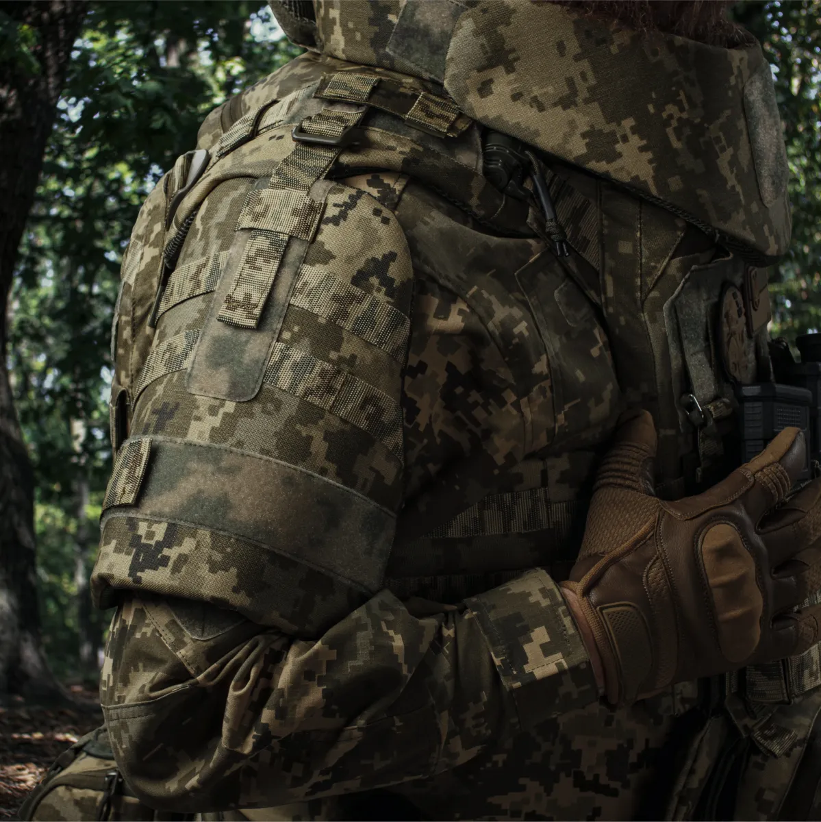 Бронекостюм TAG Level II (Tactical Armored Gear). Клас захисту – 2. Піксель (мм14) 13