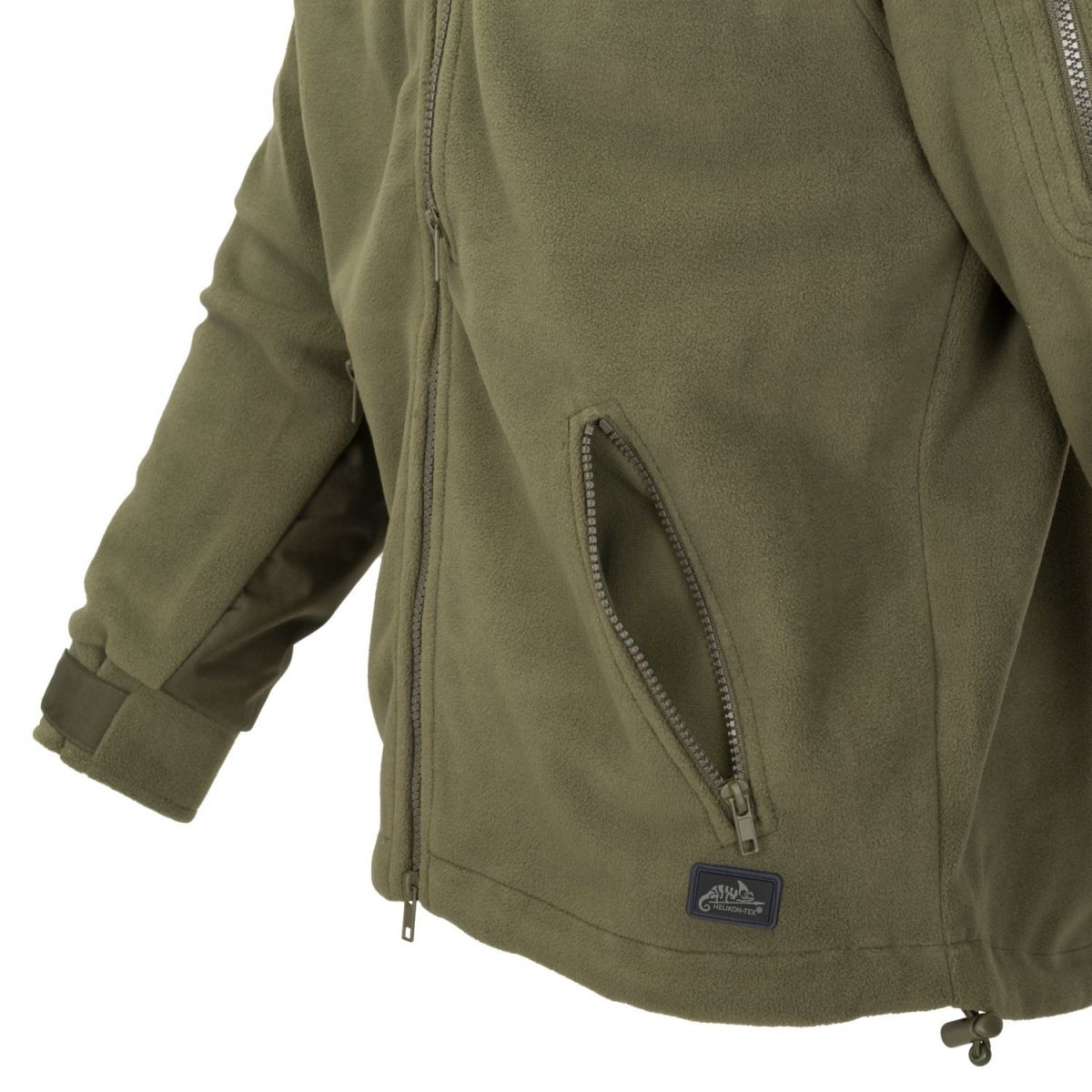 Флісова куртка Helikon-Tex Classic Army. Колір Olive Green / Зелена олива 10