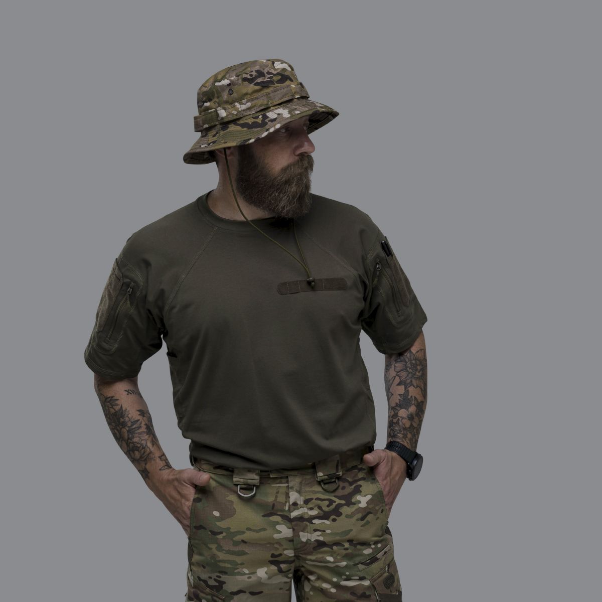 Тактична футболка Gen. II Warrior's shirt. Oversize, кулірна гладь, XL 2