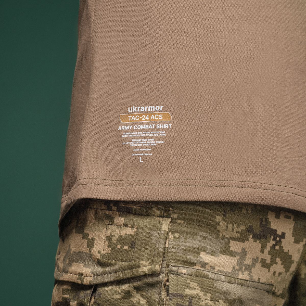 Боевая рубашка TAC-24 ACS Pixel (MM-14). Army Combat Shirt 9