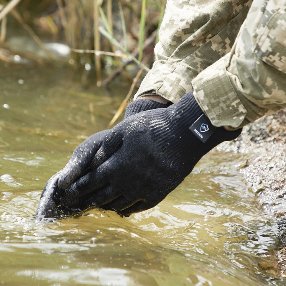 Рукавички водонепроникні Dexshell ToughShield Gloves. Black 2