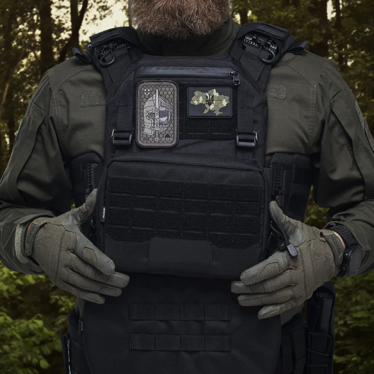 Адміністративний підсумок PRO. Cordura 1000. Кріплення Molle.Чорний 9