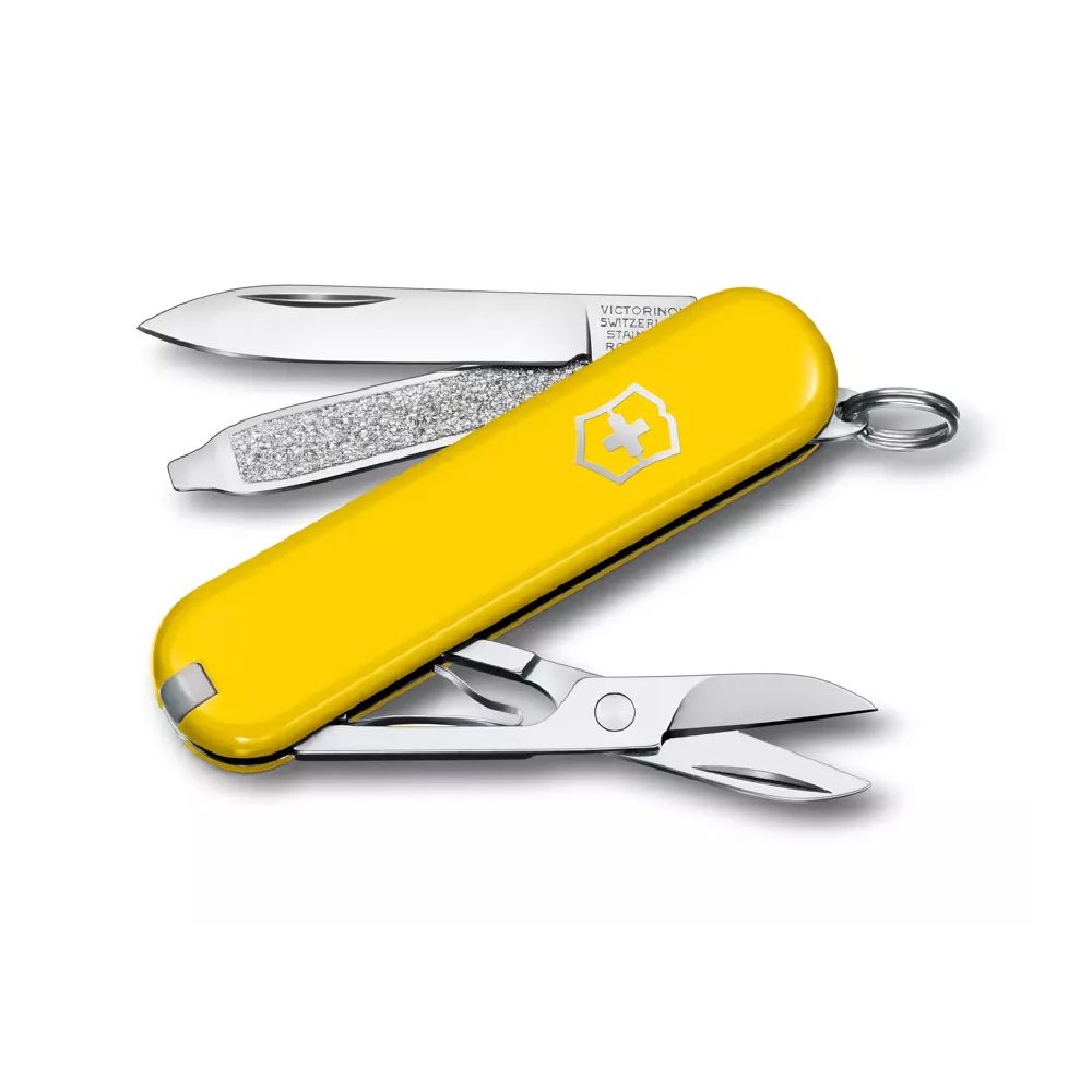 Ніж розкладний (мультитул) Victorinox® Classic SD Sunny Side, 7 функцій (жовтий)