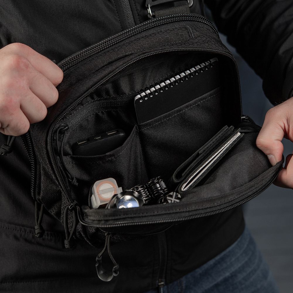 Сумка M-Tac EDC Bag Elite Hex. Чорний 3