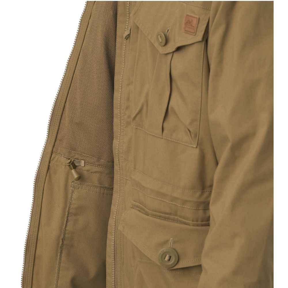 Тактическая демисезонная куртка Helikon-Tex® SAS Smock Jacket, Taiga Green. Размер S 7