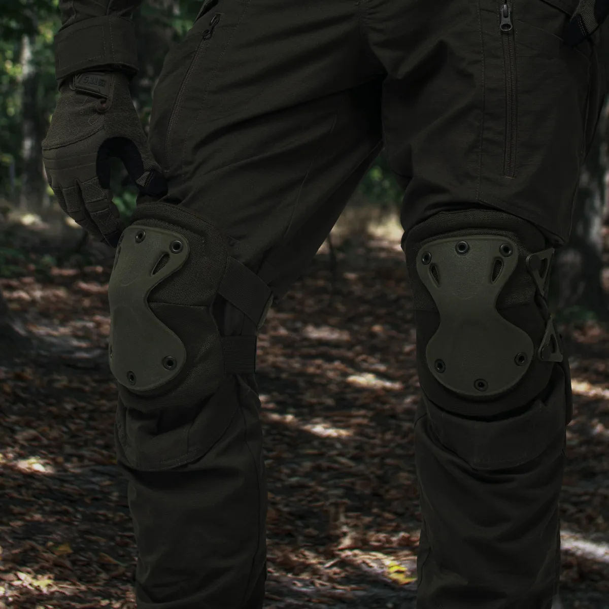 Наколінники тактичні P1G-Tac “LWP”. Cordura 500. Колір Олива/Ranger Green 7