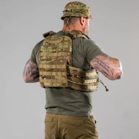 Плитоноска Real Defence Skillet Max під бронеплити 25х30см. Мультикам 5