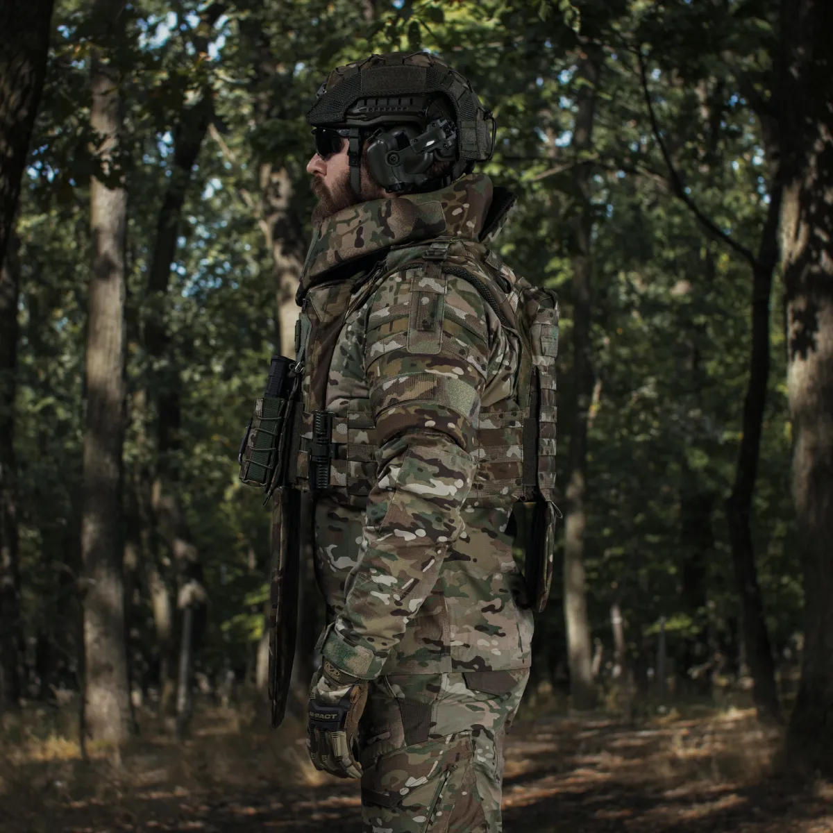 Бронекостюм TAG Level I (Tactical Armored Gear). Клас захисту – 1. Мультикам 9