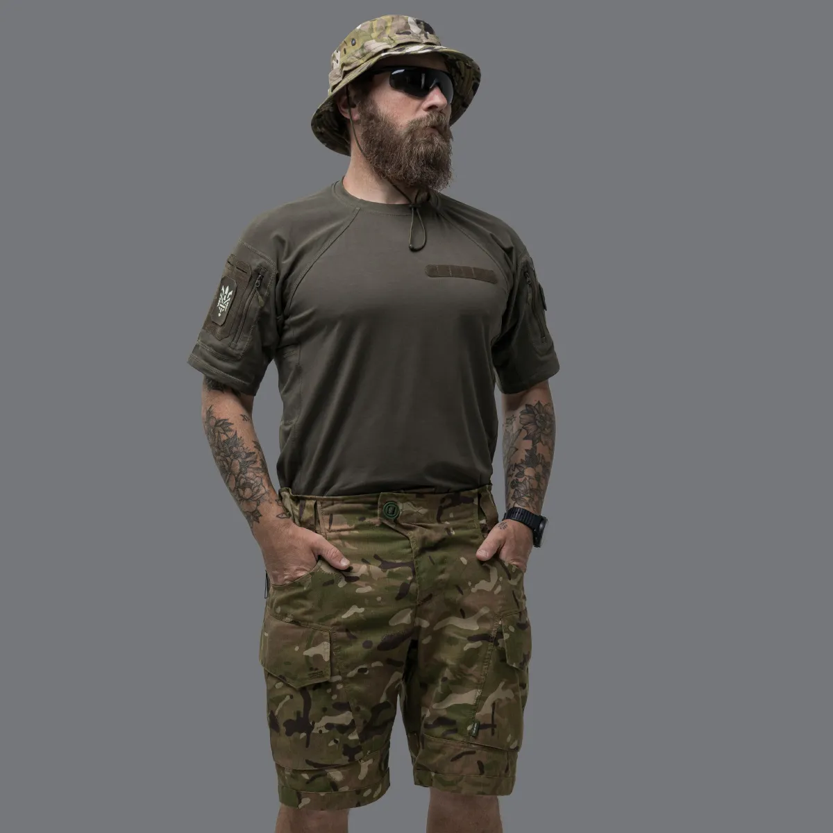 Шорти тактичні BDU Shorts I. Cotton and polyester. Мультикам 7