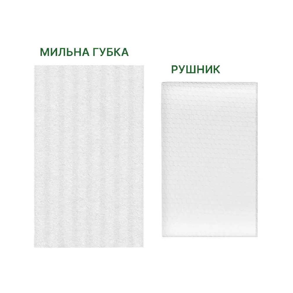 Сухий душ Estem Comfort. Одноразова пінна губка без води. Гіпоалергенний 3 Сухий душ Estem Comfort. Одноразова пінна губка без води. Гіпоалергенний 3