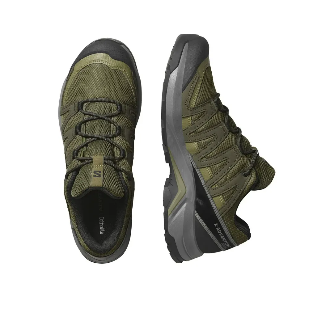 Кросівки трекінгові Salomon X-Adventure Recon Gore-Tex®. Olive/Night Martini/Olive 6