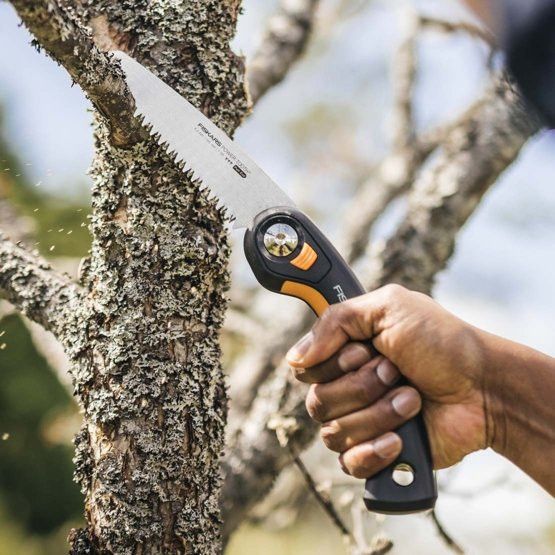 Пила складна Fiskars Plus SW68. 150 мм. Помаранчевий 5