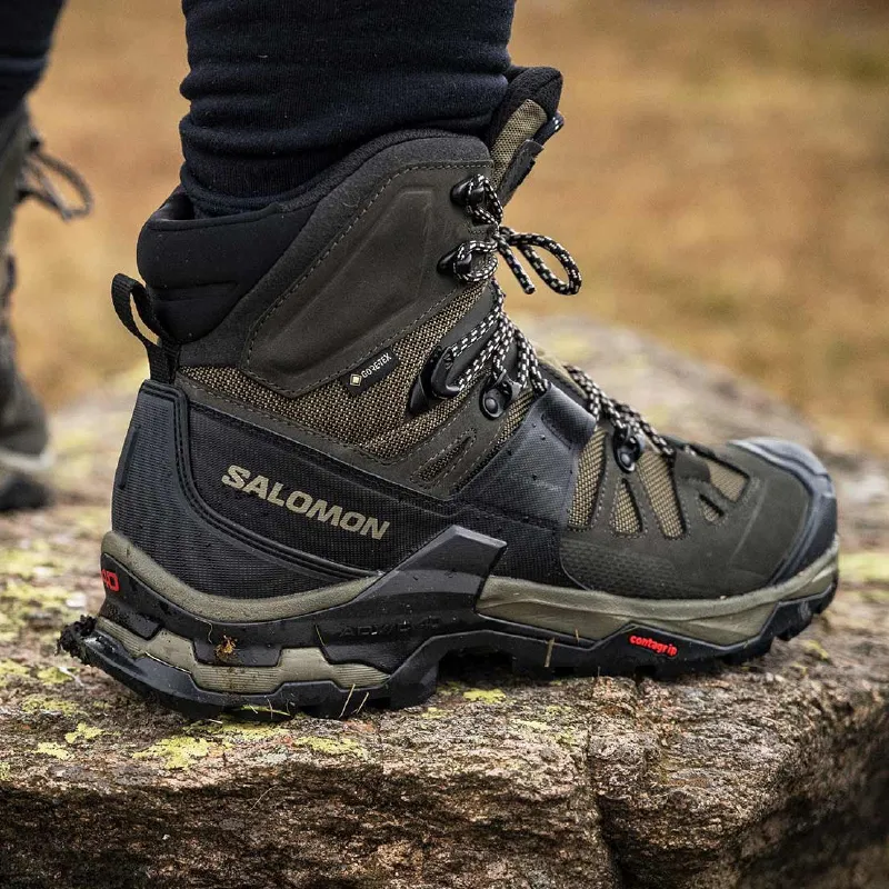 Черевики Salomon Quest 4 Gore-tex. Зелені / Олива / Olive Night 11