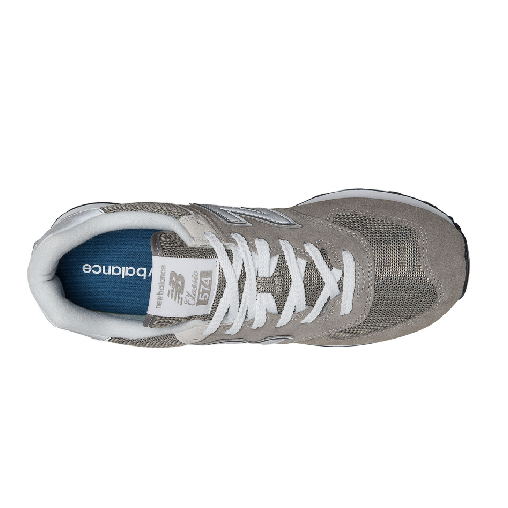 Кроссовки New Balance 574. Grey with White 3