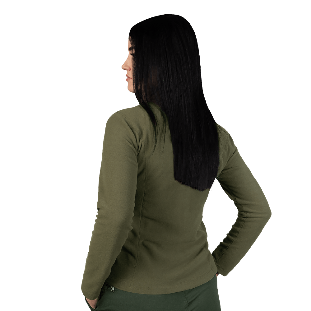 Кофта флисовая женская Pani Meadow 100, Camotec. Олива 2