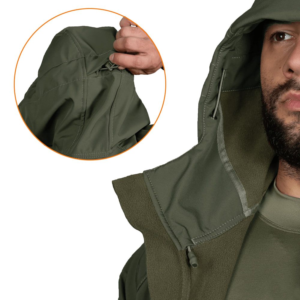 Куртка тактична Stalker SoftShell, Camotec. Олива 8
