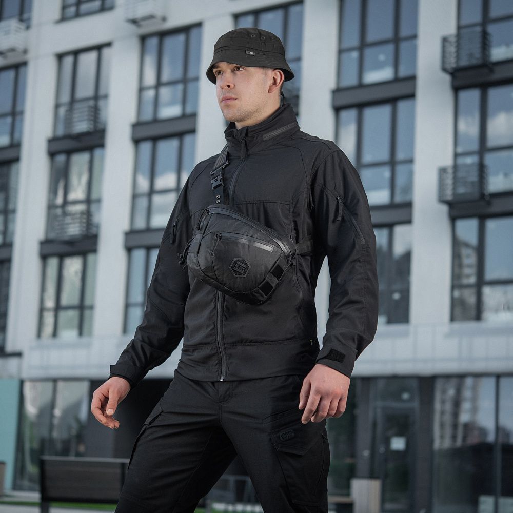 Сумка M-Tac Sphaera Hex Hardsling Bag X-Pac Elite. Черный 2