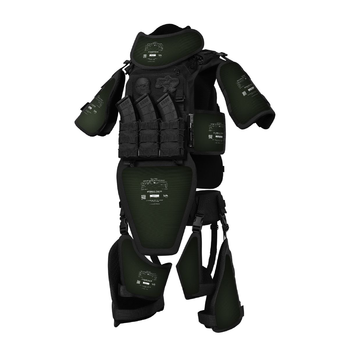 Бронекостюм TAG Pro Level I (Tactical Armored Gear). Клас захисту – 1. Чорний 2