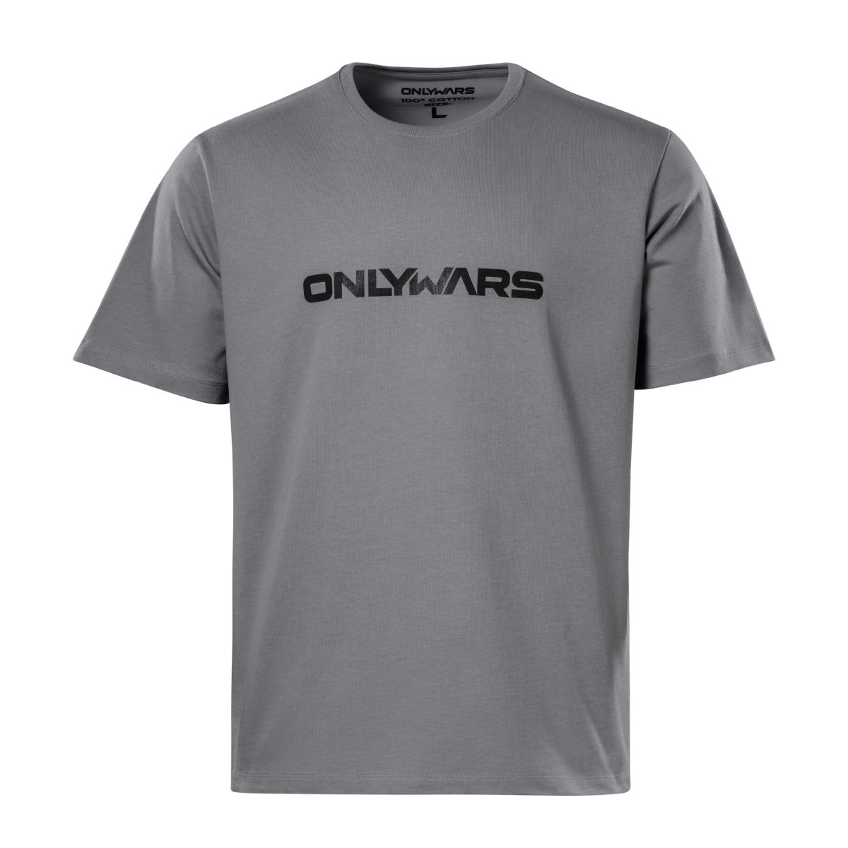 Футболка Onlywars від onlywars.store, cotton (чоловіча). Сірий 3