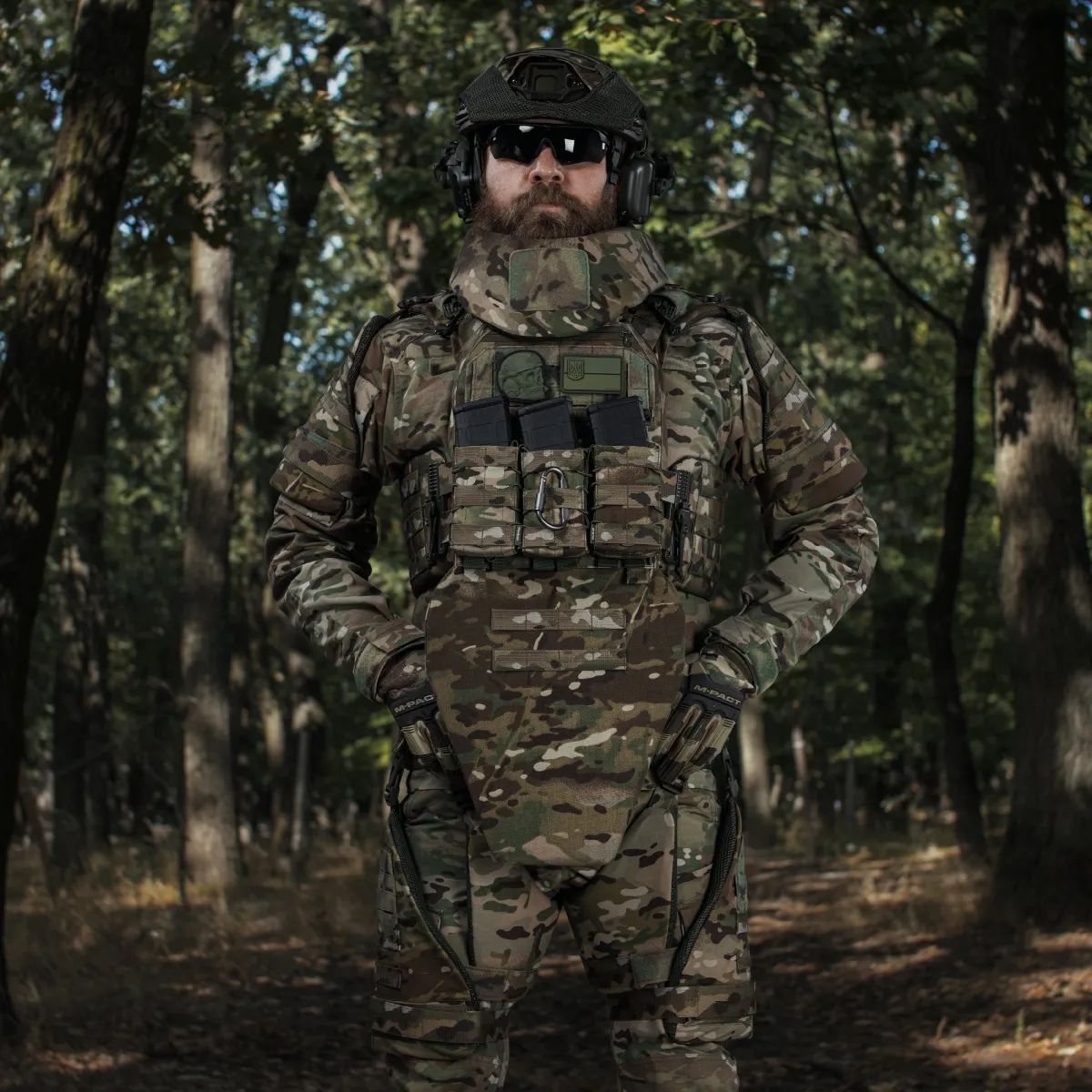 Бронекостюм TAG Pro Level I (Tactical Armored Gear). Клас захисту – 1. Мультикам 6