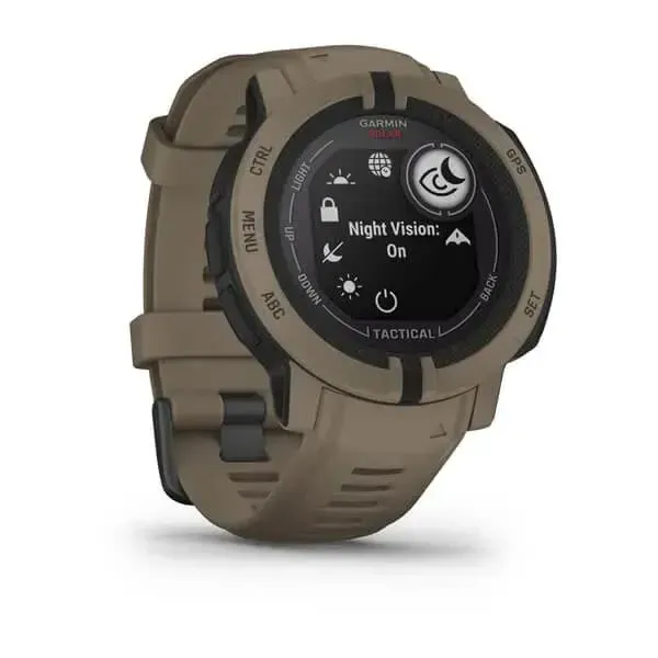 Смарт-годинник Garmin Instinct 2 Solar Tactical. Койот 4