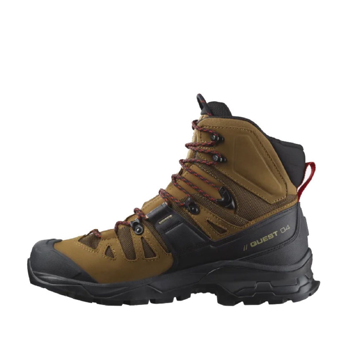 Ботинки Salomon Quest 4 Gore-tex. Койот/красный 7