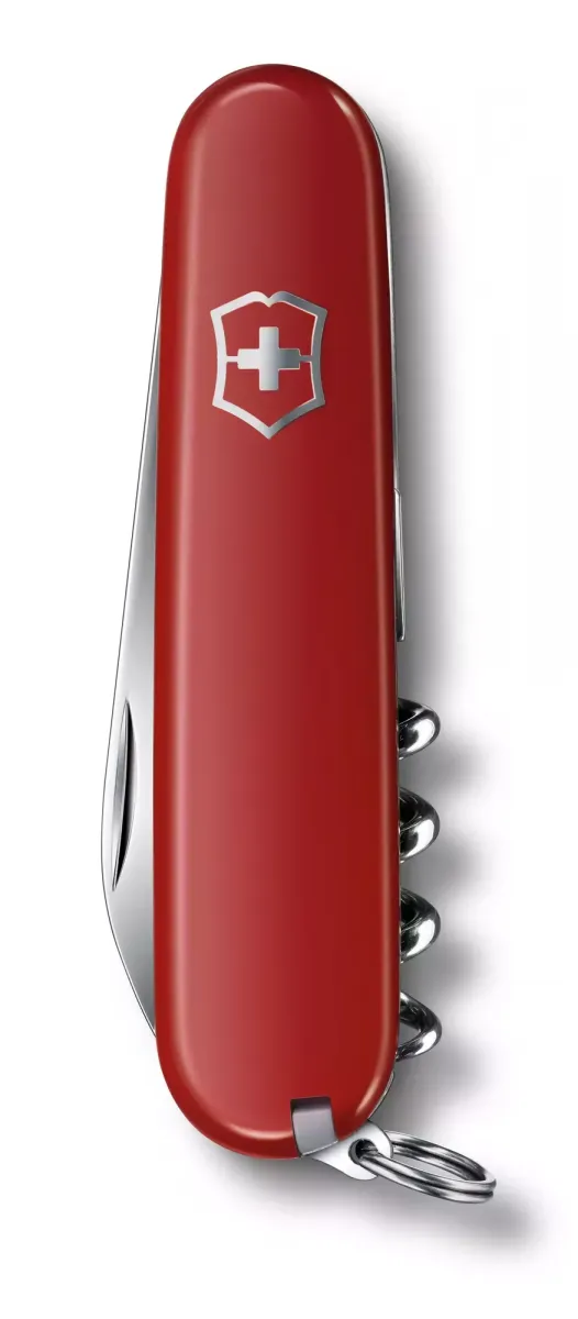 Нож раскладной (мультитул) Victorinox® Waiter, 9 функций, красный. Швейцария 2
