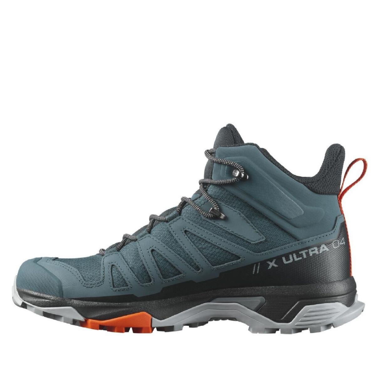 Треккинговые ботинки Salomon X Ultra 4 MID Gore-Tex. Синий/Оранжевый 6