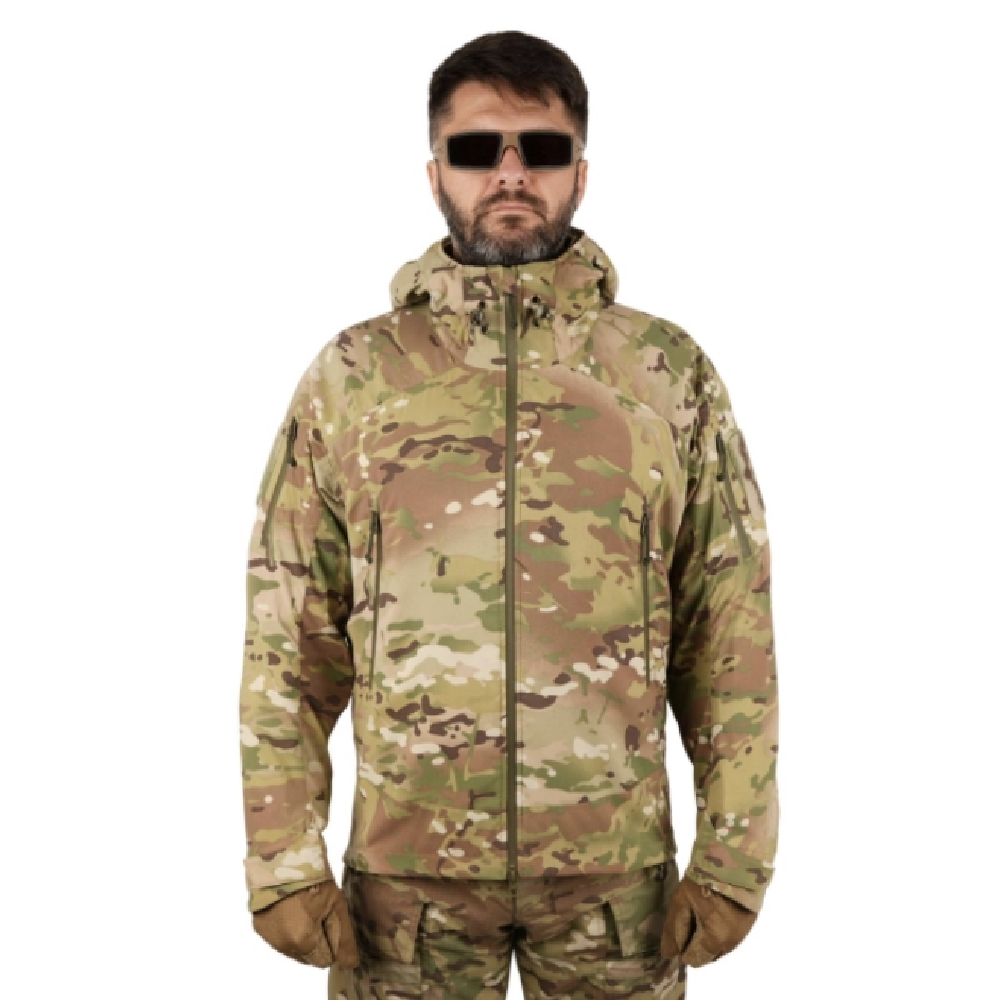 Куртка тактическая Soft Shell Level V UTactic. Мультикам