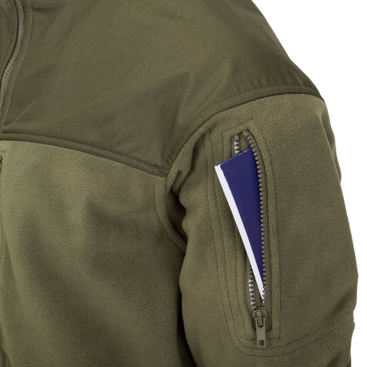 Флисовая куртка Helikon-Tex Classic Army. Цвет Olive Green / Зеленая олива 4