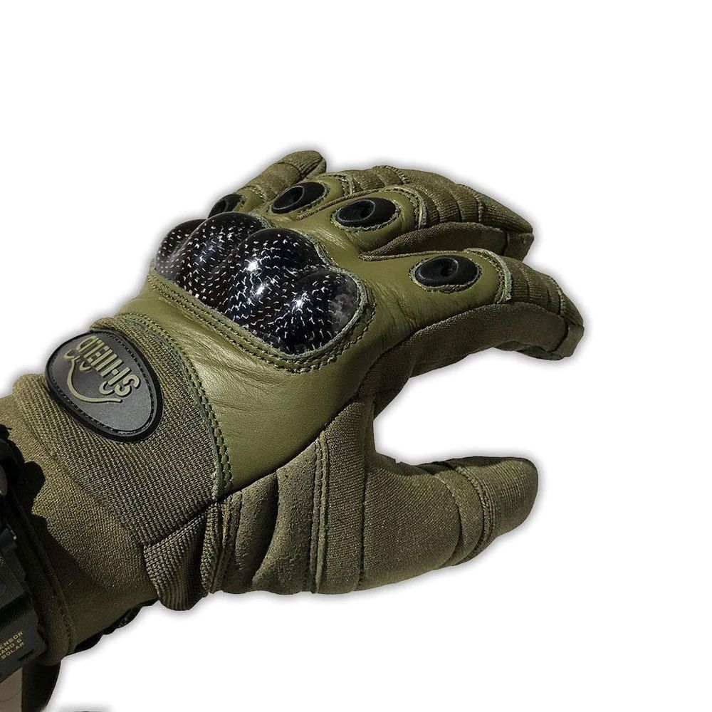 Перчатки тактические Shield Germany® Tactical Carbon Glove. Олива 4